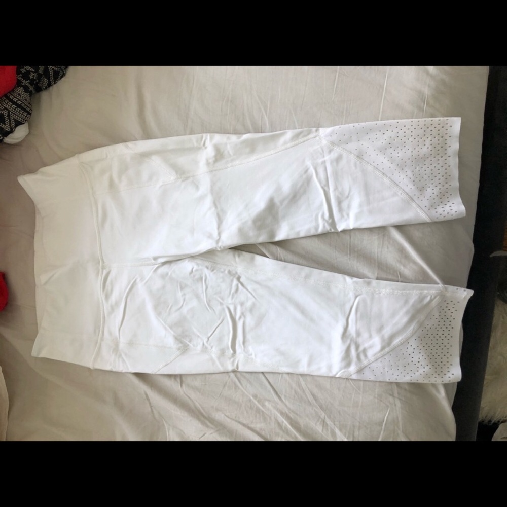 White Lululemon Leggings